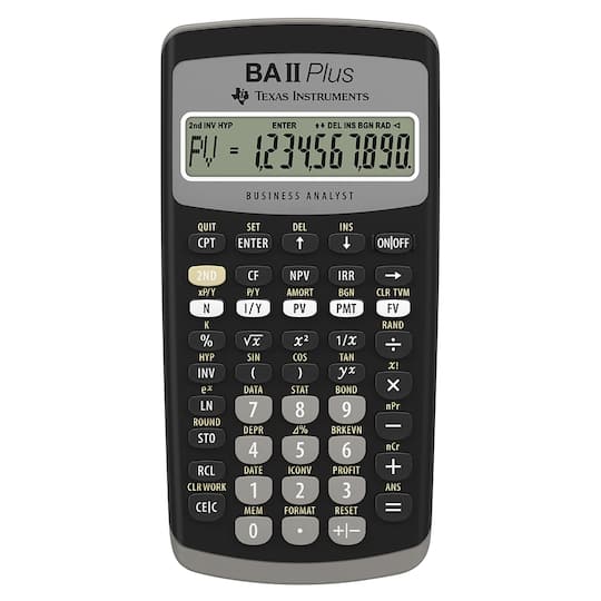 BA II Plus Financial Calculator